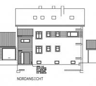 Sanierung Schwandorf Plan Nordansicht