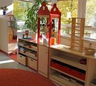 Innengestaltung Möblierung Kindergarten