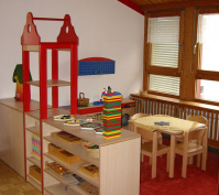 Innengestaltung Kindergarten Puppenecke Gruppe 4