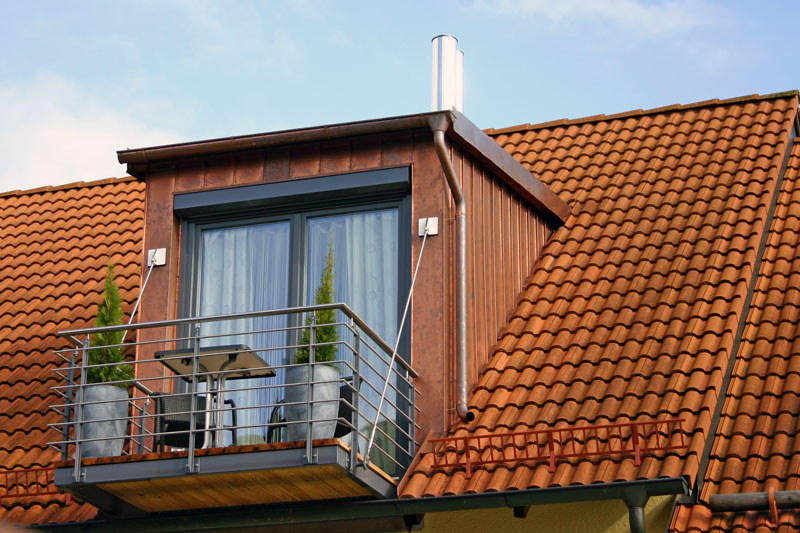 Dachgeschossausbau Dachgaube Mit Balkon