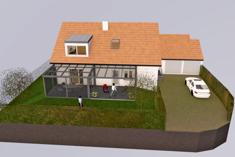 Sanierung Einfamilienhaus in Alteglofsheim, Landkreis Regensburg, Planung