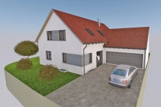 Neubau Einfamilienhaus in Oberisling, Stadt Regensburg