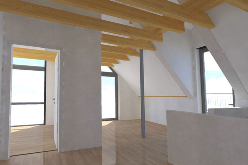 Neubau Einfamilienhaus in Laaber, Lkr. Regensburg, Planung Galerie