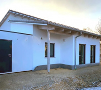 Neubau Eines Einfamilienhauses In Mötzing-Dengling, Landkreis Regensburg, Aussenansicht