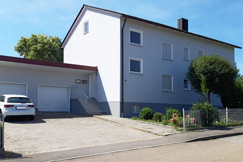 Umbau Einfamilienhaus Bestandsansicht in Hagelstadt, Landkreis Regensburg