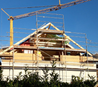 Umbau Einfamilienhaus In Hagelstadt, Landkreis Regensburg, Dachstuhlarbeiten