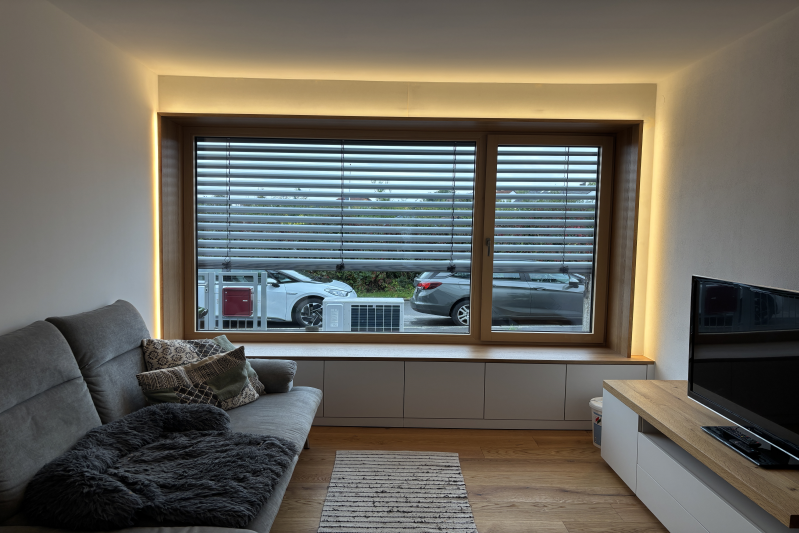 Sanierung eines Reihenmittelhauses Baujahr ca. 1960 in Regensburg Stadtteil Kumpfmühl-Ziegetsdorf-Neuprüll, Außenansicht Visualisierung Straßenseite