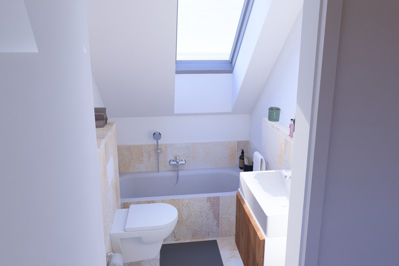 Sanierung eines Reihenendhauses Baujahr 1965 in Regensburg Stadtteil Kumpfmühl-Ziegetsdorf-Neuprüll, Ausstattung: PV-Anlage