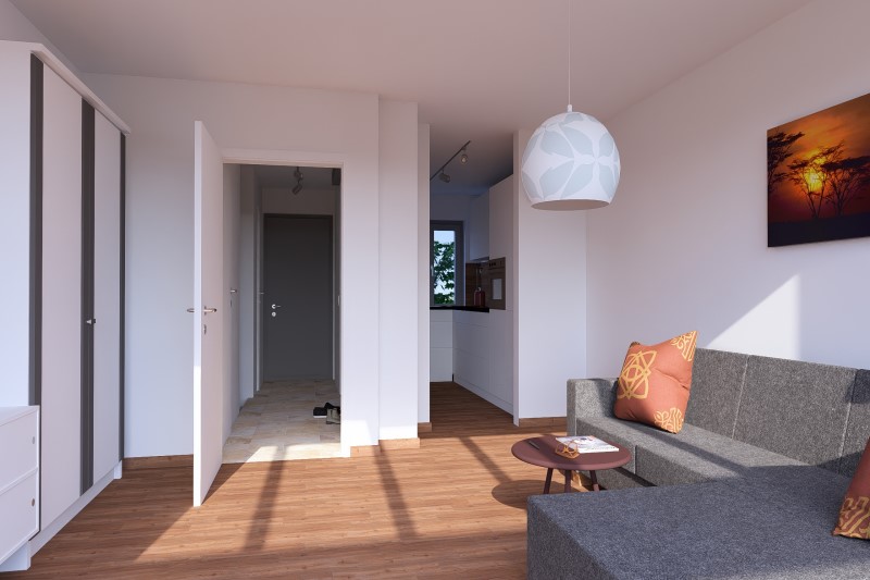 Sanierung eines Reihenendhauses Baujahr 1965 in Regensburg Stadtteil Kumpfmühl-Ziegetsdorf-Neuprüll, Ausstattung: PV-Anlage