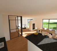 Neubau Eines Individuellen Einfamilienhauses Ohne Keller Mit Zusätzlich Ausgebautem Dachgeschoss In Regenstauf, Ortsteil Buchenlohe, Landkreis Regensburg Technische Ausstattung: Luft-Wärmepumpe, Zentrale Lüftungsanlage, Photovoltaik-Anlage Mit Batteriespeicher