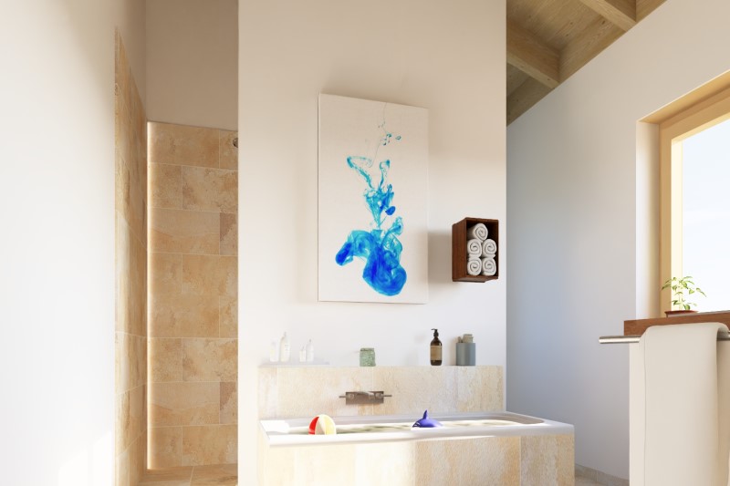 Neubau eines individuellen Einfamilienhauses ohne Keller in Barbing, Ortsteil Sarching, Landkreis Regensburg Technische Ausstattung: Luft-Wärmepumpe, zentrale Lüftungsanlage, Photovoltaik-Anlage mit Batteriespeicher, Klimaanlage