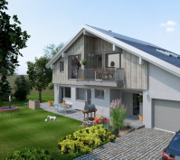 Dachgeschossausbau Eines Einfamilienhauses In Thalmassing, Landkreis Regensburg Technische Ausstattung: Luft-Wärmepumpe, Zentrale Lüftungsanlage, Photovoltaik-Anlage Mit Batteriespeicher, Klimaanlage