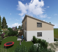 Neubau Eines Doppelhauses In Split-Level-Ausführung In Bernhardswald Technische Ausstattung: Luft-Wärmepumpe, Dezentrale Lüftungsanlage, Pv-Anlage, Siehe Expose