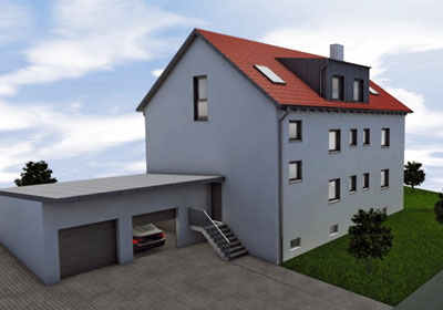 Dachgeschossausbau in Hagelstadt, Landkreis Regensburg