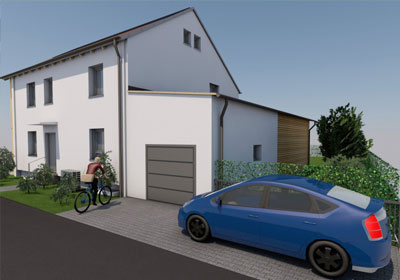 Sanierung eines 2-Familienhauses im Regensburger Westen