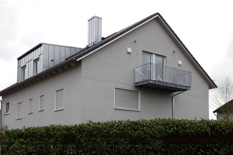 Umbau Einfamilienhaus in Hagelstadt, Landkreis Regensburg, Aussenansicht neu